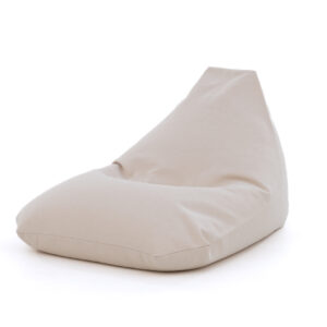Beige Panamá Medium Pouf