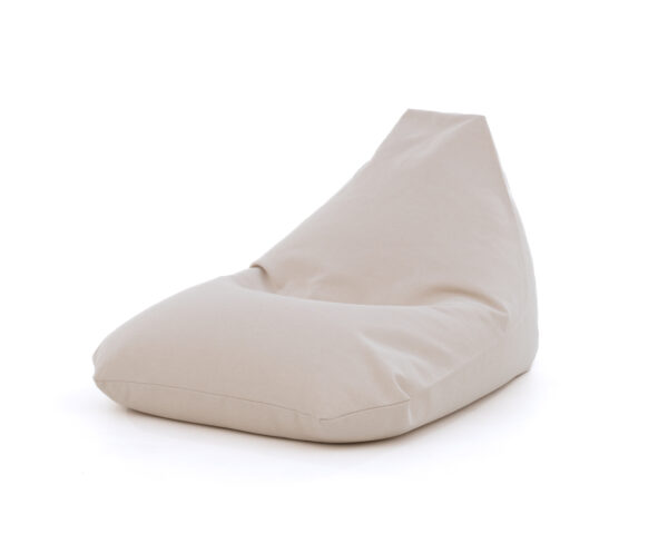 Beige Panamá Medium Pouf