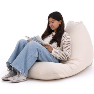 Giant Beige Panamá Pouf - Image 6