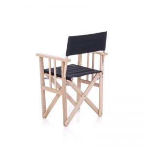 Roca Black Director's Chair - Image 2