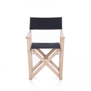 Roca Black Director's Chair