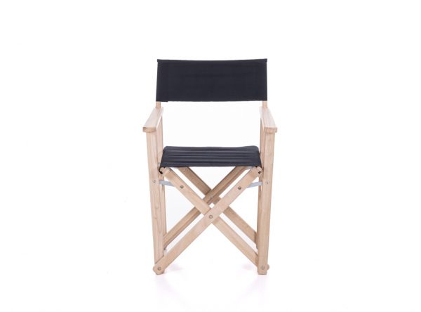 Roca Black Director's Chair