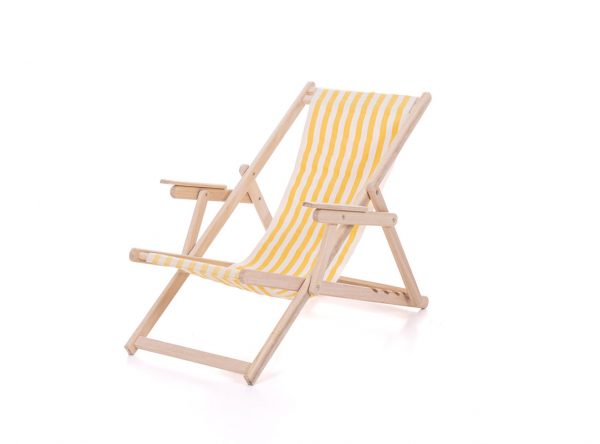 Porto Yellow Sun Lounger