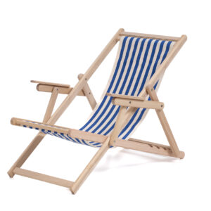Porto Blue Sun Lounger