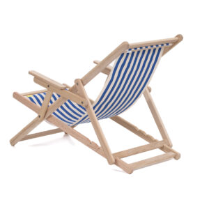 Porto Blue Sun Lounger - Image 2