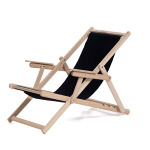 Roca Black Sun Lounger