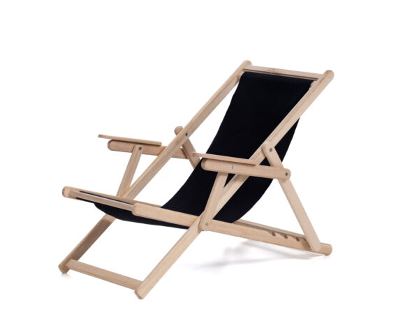 Roca Black Sun Lounger