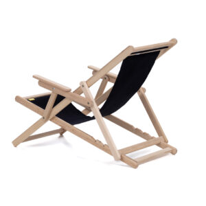 Roca Black Sun Lounger - Image 3