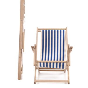 Porto Blue Sun Lounger - Image 4