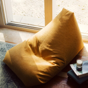 Giant Mustard Braga Pouf - Image 3