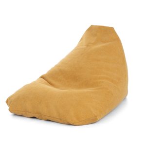 Mustard Yellow Braga Medium Pouf