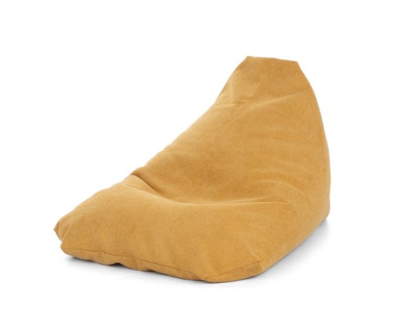 Mustard Yellow Braga Medium Pouf