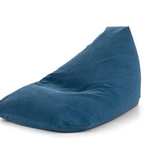 Navy Blue Coimbra Medium Pouf