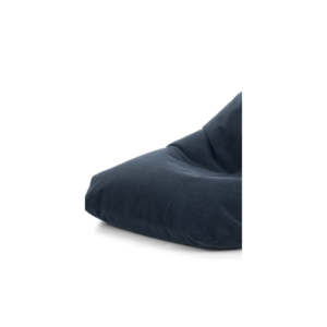 Dark Blue Sado Medium Pouf - Image 4