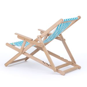 Porto Turquoise Sun Lounger - Image 2