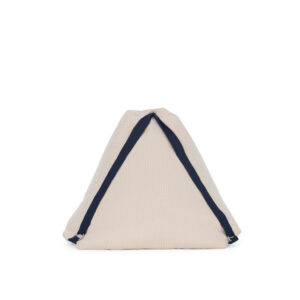 Espichel Beige Beach Pouf - Image 2