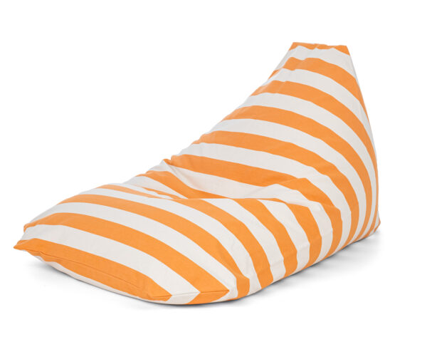 Giant Orange Nazaré Pouf