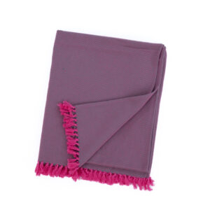 XL BEACH TOWEL BALEAL PINK / GREEN