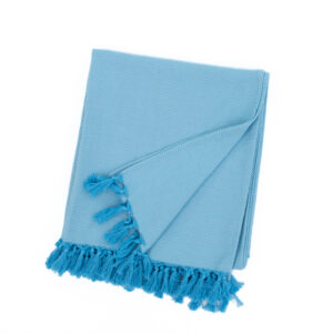 XL BEACH TOWEL BALEAL TURQUIOSE / ECRU