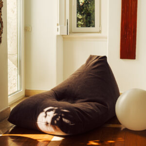 Giant Braga Brown Pouf - Image 3