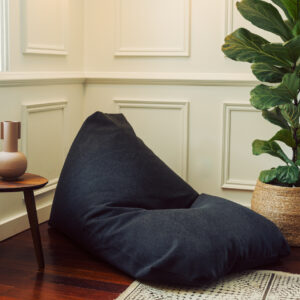 Giant Braga Black Pouf - Image 3