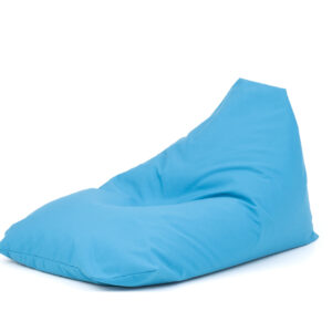 Giant Turquoise Sunset Pouf
