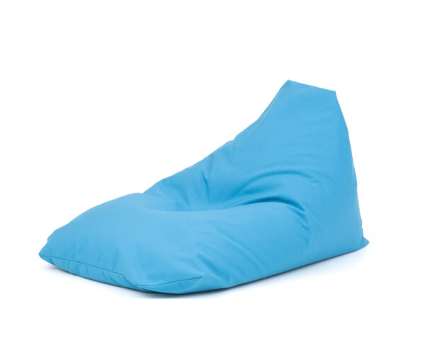 Giant Turquoise Sunset Pouf