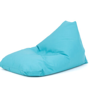 Giant Aquamarine Sunset Pouf