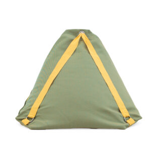 Beach Pouf Baleal Green/Orange