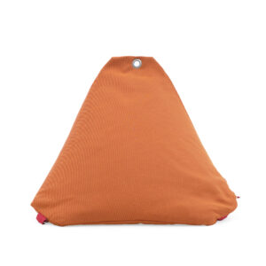 Beach Pouf Baleal Orange/ Red - Image 4