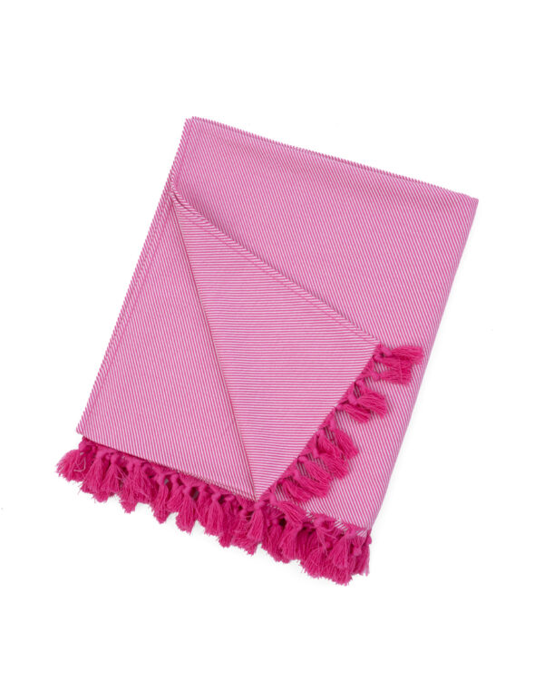 Beach Towel Baleal Pink / Ecru