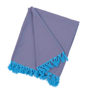 Beach Towel Baleal Turquoise / Red
