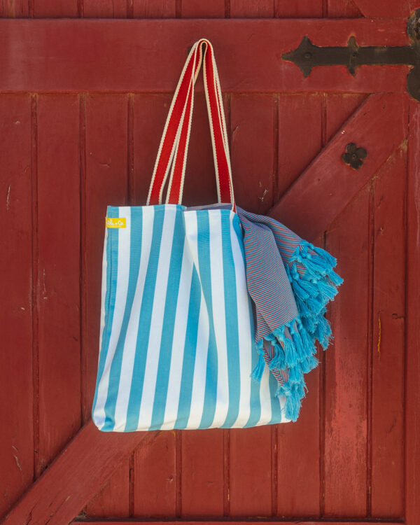 TOTE BAG PORTO TURQUOISE