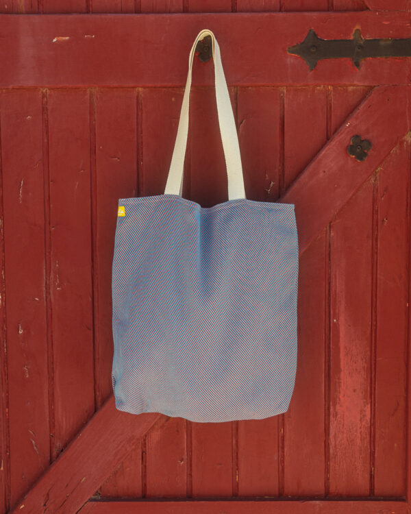 TOTE BAG BALEAL TURQUOISE/RED