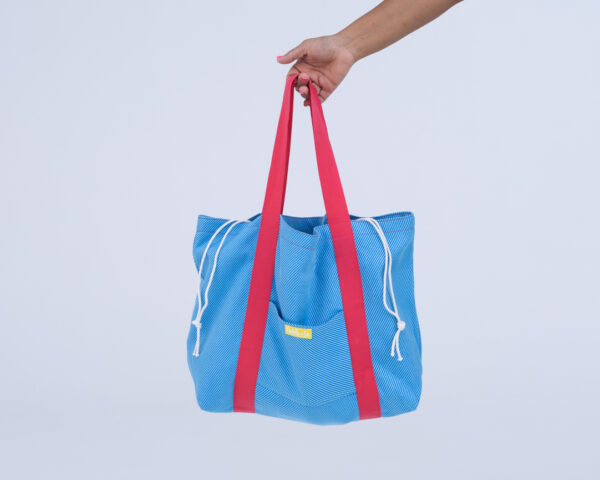 BEACH BAG BALEAL BLUE