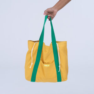 BEACH BAG BALEAL YELLOW