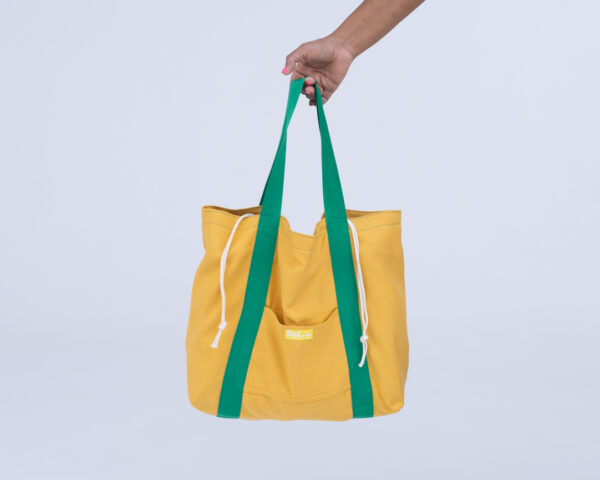 BEACH BAG BALEAL YELLOW