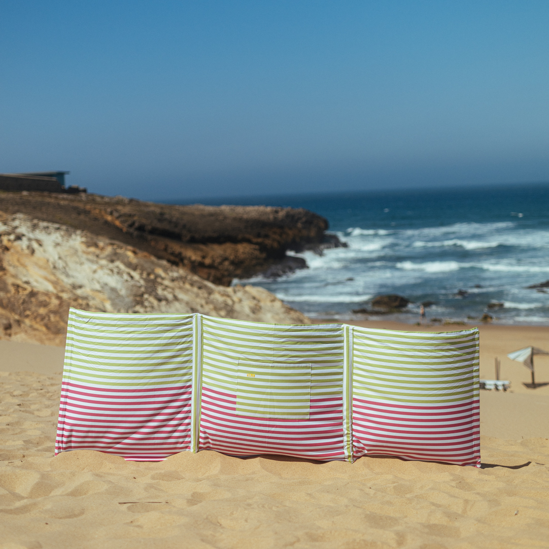 WIND STOPPER PORTO PINK/GREEN