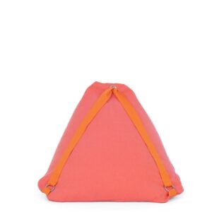 ORANGE/PINK BALEAL BEACH POUF