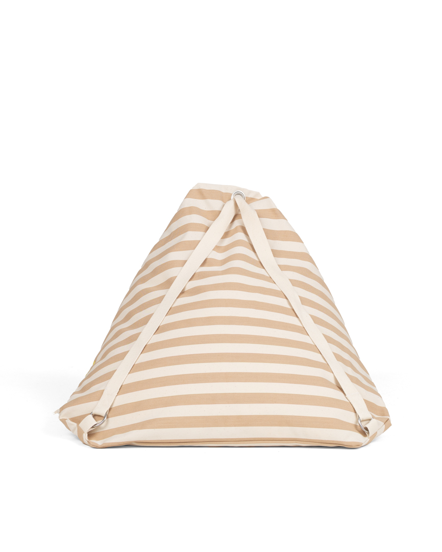 BEACH POUF PORTO SANTO BEIGE