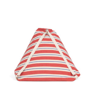 BEACH POUF CORDOAMA RED