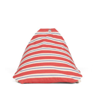 BEACH POUF CORDOAMA RED