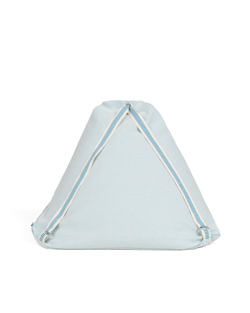 BEACH POUF PANAMA TURQUOISE