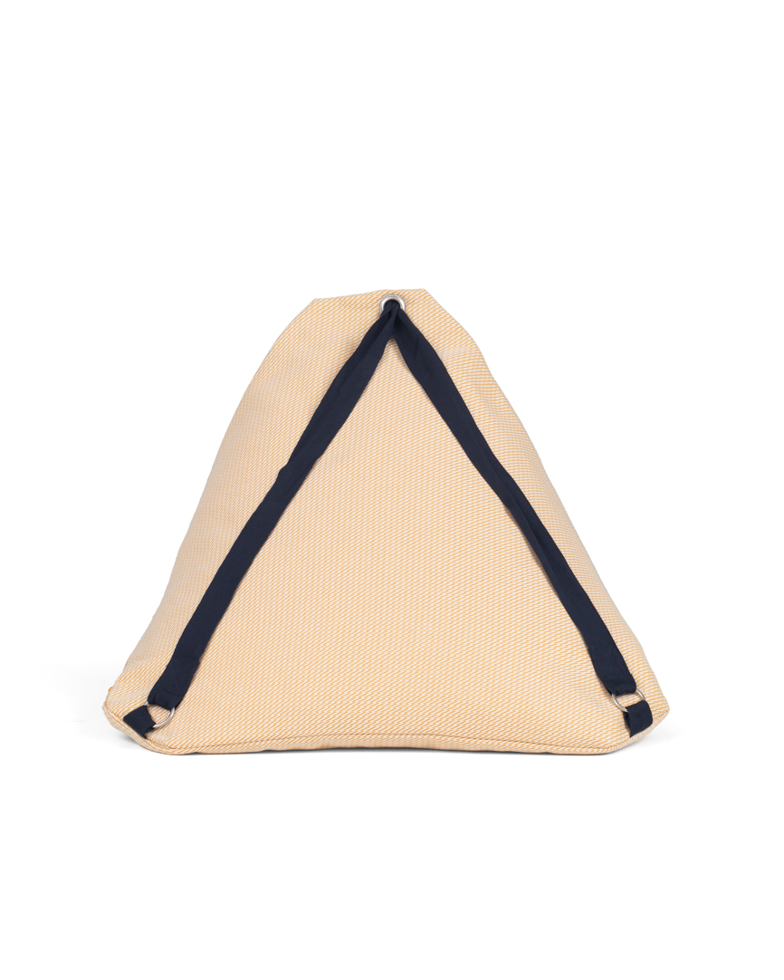 BEACH POUF ESPICHEL YELLOW