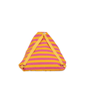 MINI POUF KIDS MALHÃO PINK/YELLOW